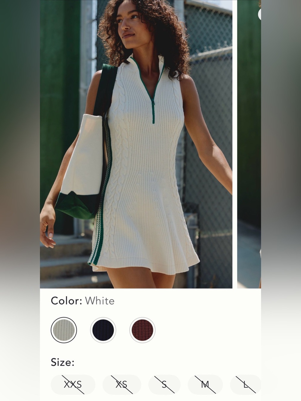 Anthropologie half zip mini dress 
SOLD OUT ONLINE - Picture 5 of 6